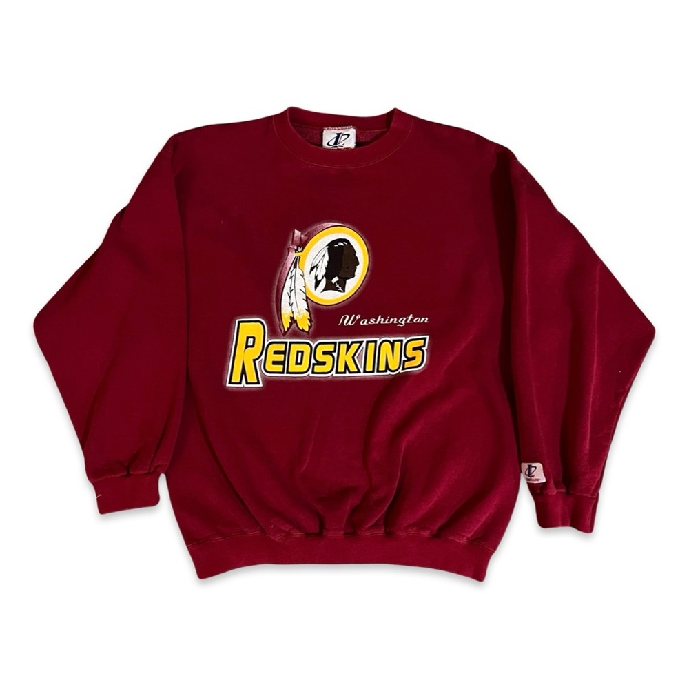 VTG Logo Athletic Washington Redskins Crewneck Sweater